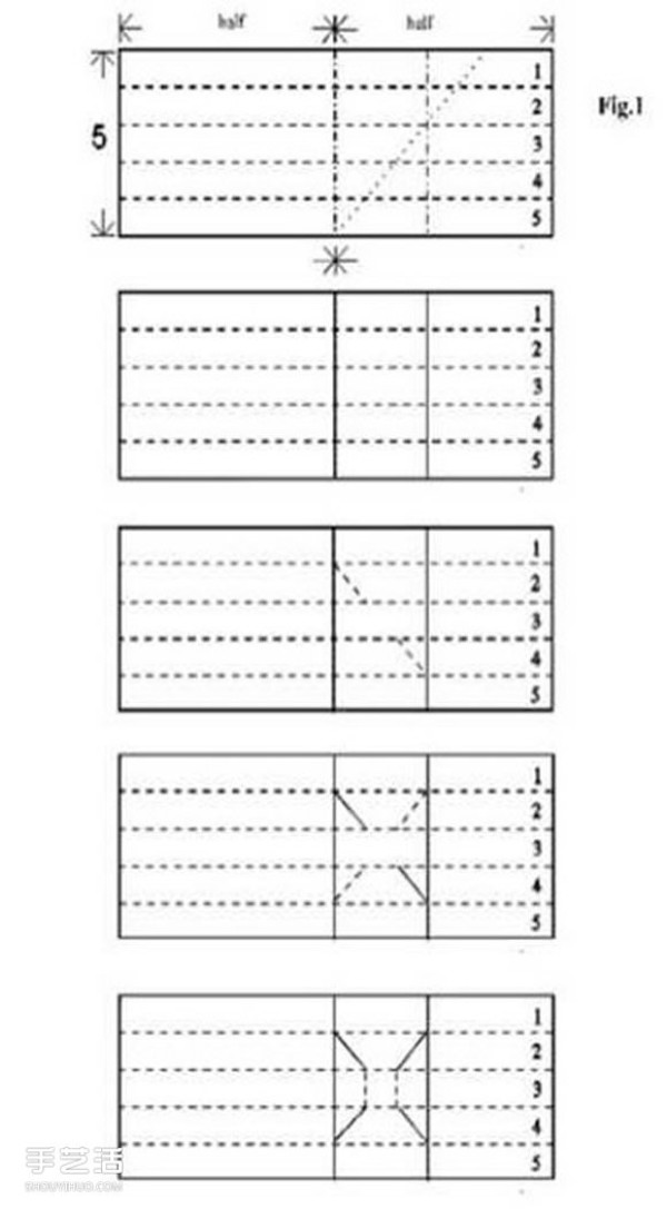 Kong Mingsuos origami method illustrates the manual folding method of Luban Lock