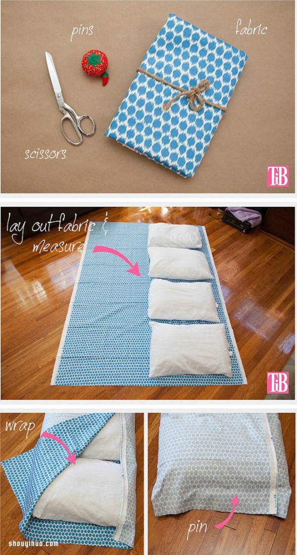 Long fabric lazy sofa DIY can lie flat or lean on