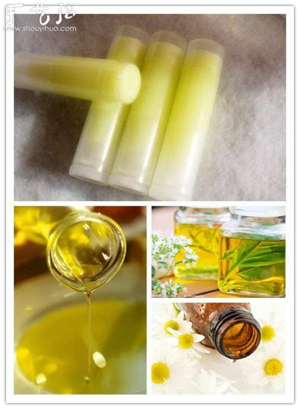 Homemade natural hormone-free lip balm