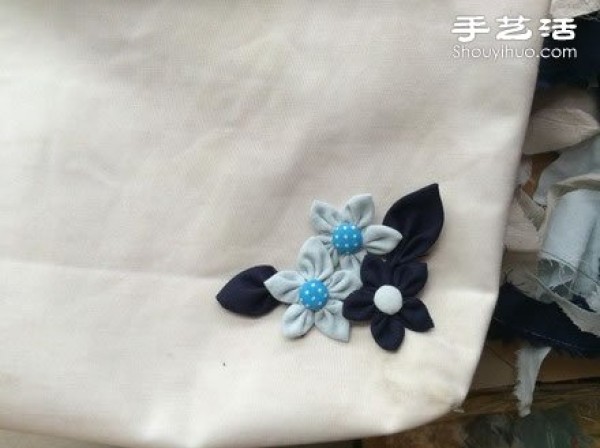 Super detailed steps to teach you how to make simple fabric flowers