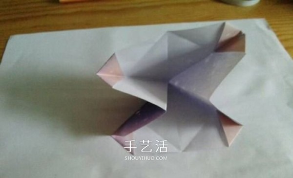 Diamond Rose Folding Illustrated Steps to Dream Diamond Rose Origami