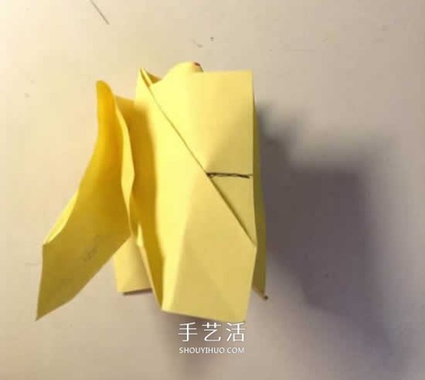 The original folding method of Weiwei Rose, detailed origami rose process steps