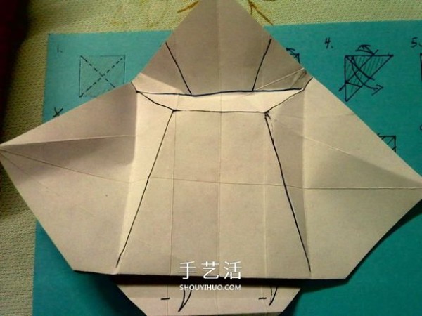 Mengshen Origami Tutorial Illustrated Steps of Folding the Cute Three-dimensional Damax