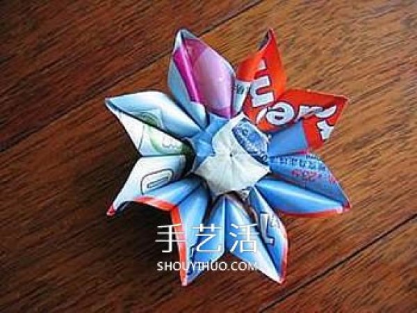 Folding sunflowers, step by step, origami, how to fold sunflowers