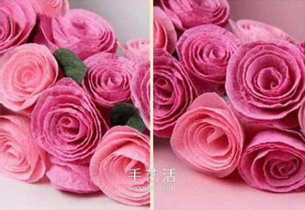 Crepe paper flower hand-making tutorial. Making paper flowers turns out to be so easy! 