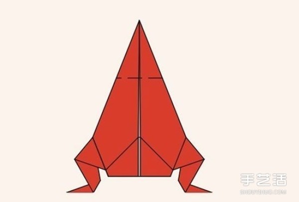 Santa origami step-by-step tutorial, origami Santa tutorial