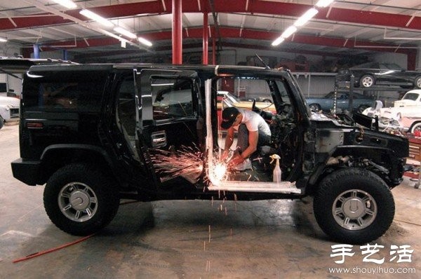 The DIY modification of the Hummer by foreign talents is a waste of money. . 