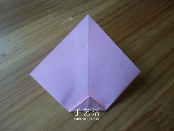 Easy to learn origami bow, square paper folding bow