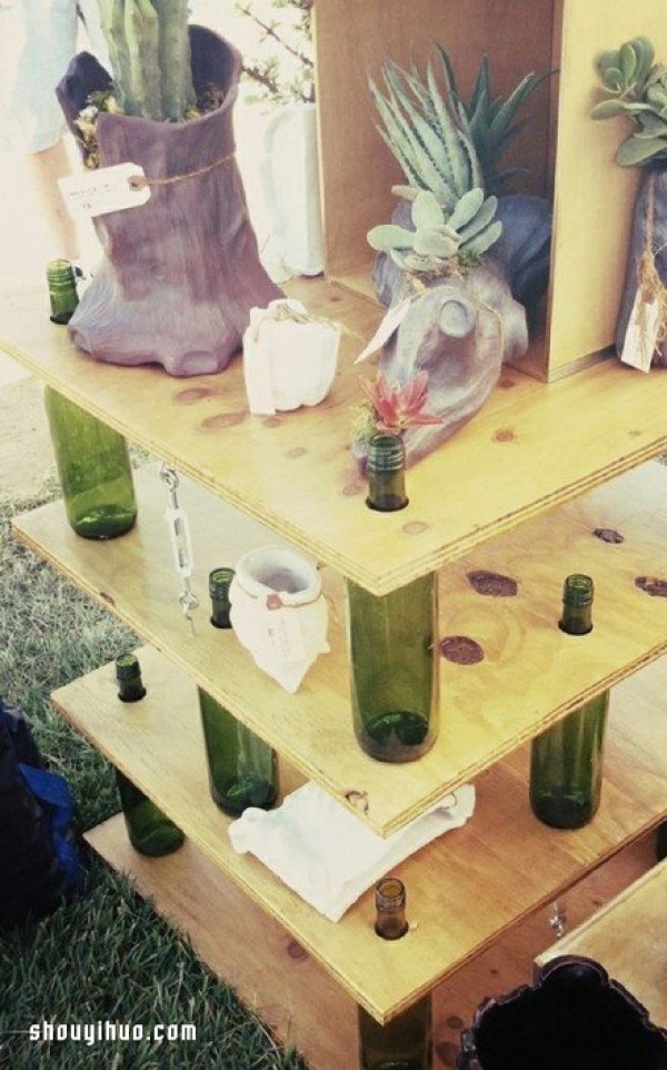 Three DIY ideas for using glass bottle waste