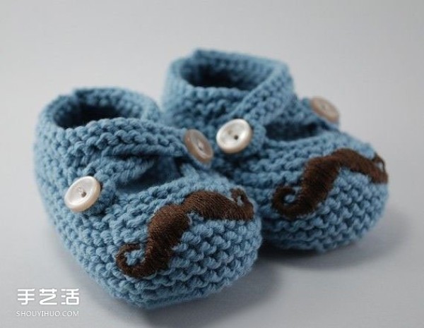 Super Q woolen knitted baby shoes, handmade baby woolen shoes pictures