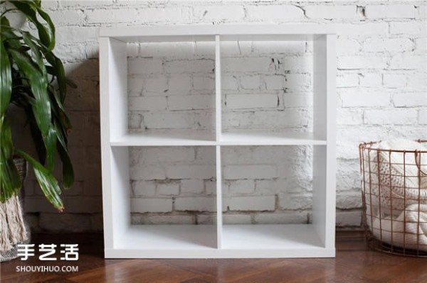 Renovate an old bookcase into a stylish new cabinet in 4 simple steps