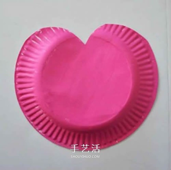 Cute love bag! How to make bags from handmade paper plates for children