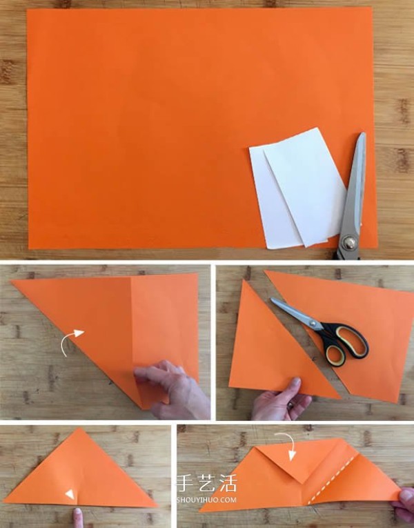 How to make handmade fox paper stickers in kindergarten, simple and cute! 