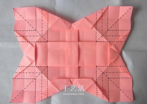 How to fold a lily tissue box and how to fold a tissue box with flowers and how to fold it