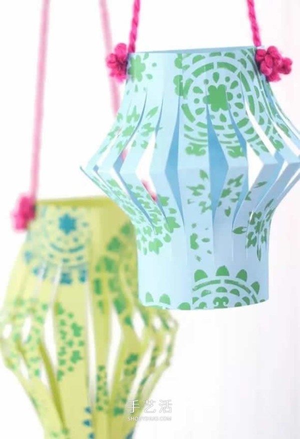 How to make Mid-Autumn Festival lanterns, a simple handmade tutorial for lanterns for children