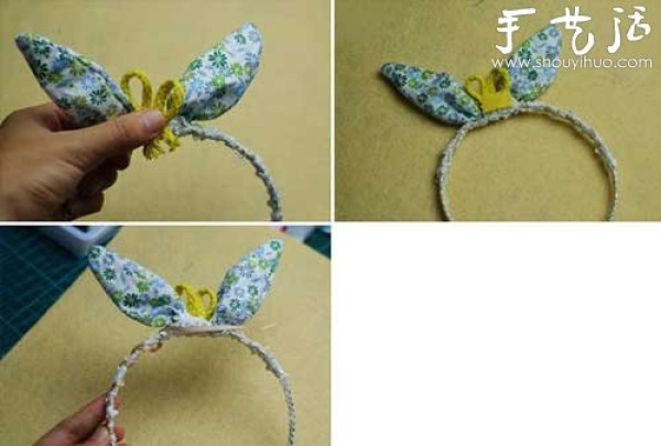 Cute handmade bunny ear headbands