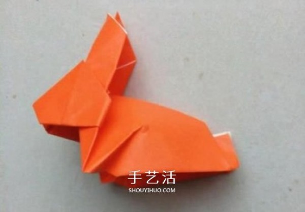 Origami Rabbit Illustration How to Fold a Rabbit Step by Step