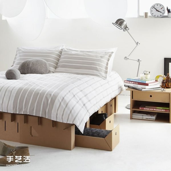 Buying one cardboard bed with three folding methods is equivalent to buying three. !