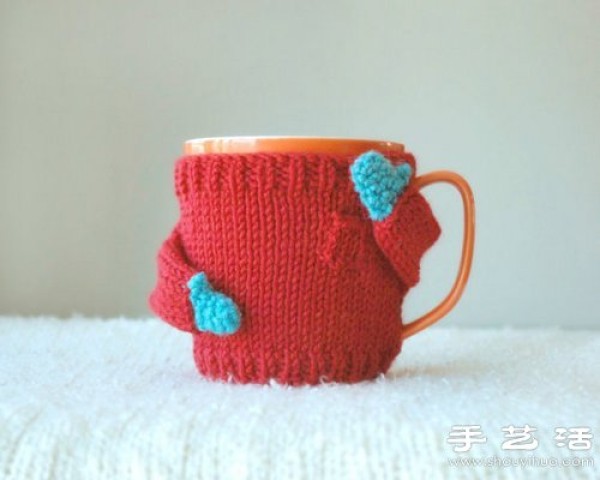 Super cute hand knitted cup covers make life so beautiful