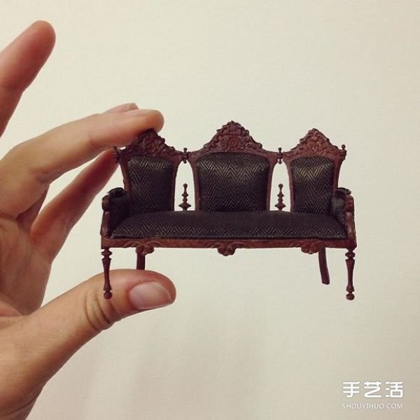 She quit her job as a lawyer just to fulfill her dream of making miniature furniture