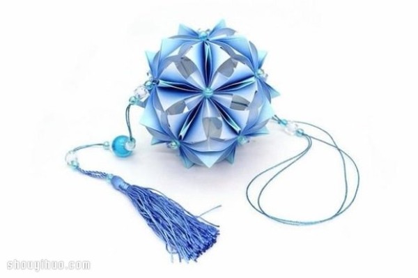 Appreciation of the beautiful handmade origami flower balls (4)