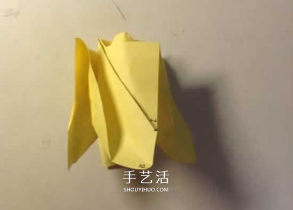 The original folding method of Weiwei Rose, detailed origami rose process steps