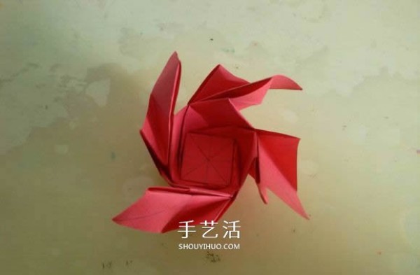 How to fold LS roses with illustrations and how to fold LS roses by hand step by step