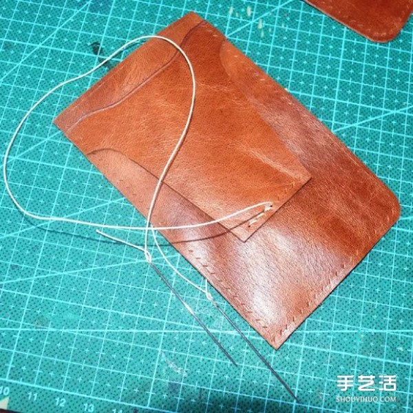 Leather Wallet DIY Making Illustrated Handmade Leather Wallet Making Tutorial