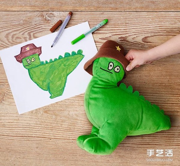 Imagine it come true! IKEA turns childrens drawings into plush toys