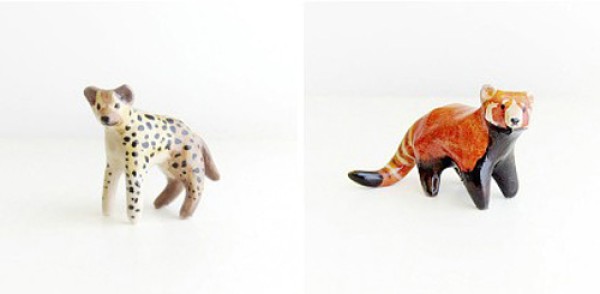 Naive little soft clay animals