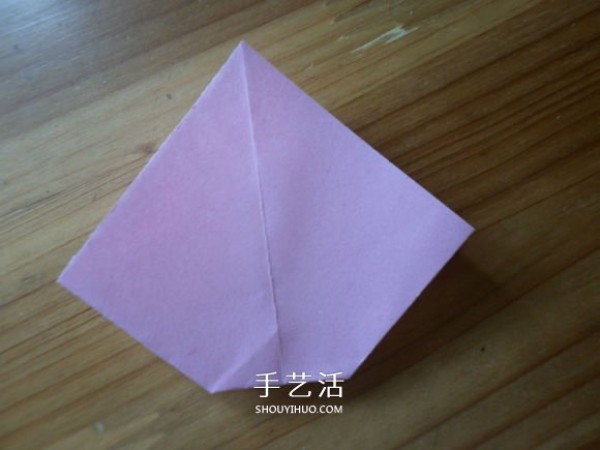 Easy to learn origami bow, square paper folding bow