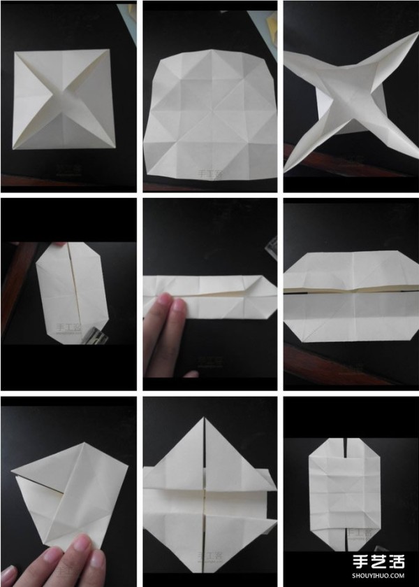 Difficult origami butterfly tutorial steps with complex butterfly folding diagrams