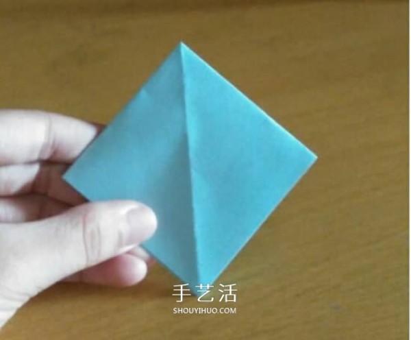 How to fold beautiful paper flowers, origami eight-pointed star flower with illustrations