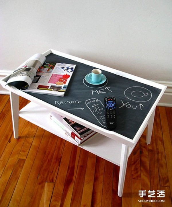 How to renovate waste materials into a table and use waste materials to DIY a table picture