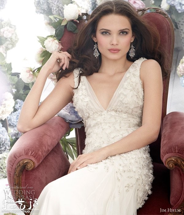 Wedding dress brand JimHjelm Fall 2012 wedding dress appreciation