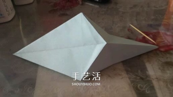 How to fold a three-dimensional elephant with diagrams and instructions for folding origami and a standing elephant