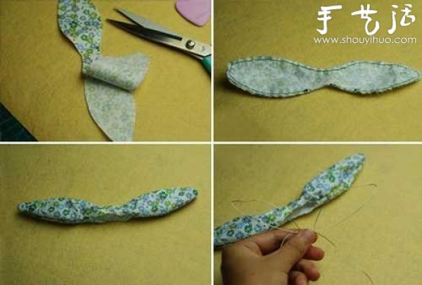 Cute handmade bunny ear headbands