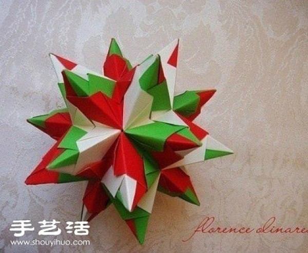 Appreciation of exquisite handmade three-dimensional origami works