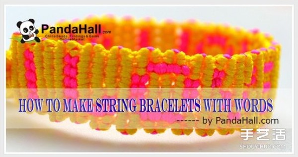 How to braid a bracelet with text How to braid a "LOVE" pattern bracelet