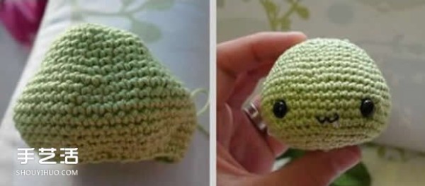 Knitting to make cute little dragons with crochet DIY