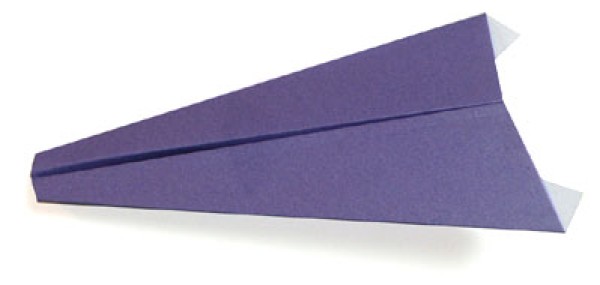 How to Origami a Flat Top Paper Plane