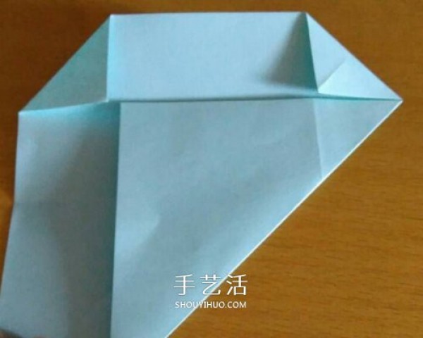 How to fold a windmill box, illustrated tutorial on how to fold a square windmill gift box