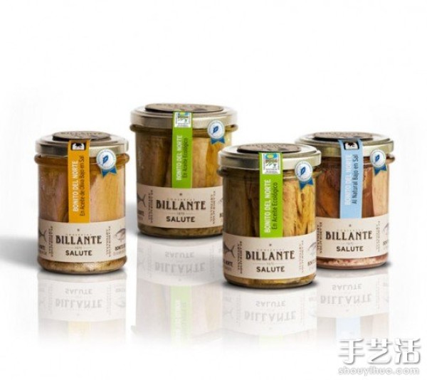 Appreciation of the wonderful packaging pictures of the Italian Billante brand