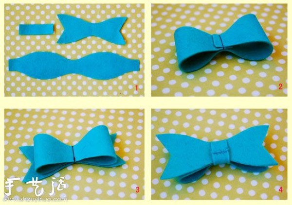 DIY cute bow jewelry can be easily made and has many uses