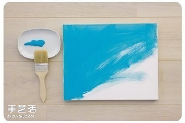 Tutorial on simple decorative paintings, DIY pictures, hand-made decorative paintings