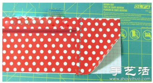 Detailed illustrated tutorial on homemade cosmetic bag/storage bag