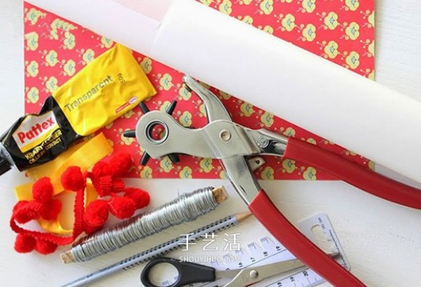 Parent-child crafts to welcome the New Year: Illustrations of how to make simple and beautiful paper lanterns