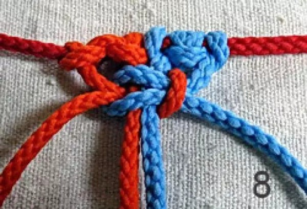 10 Illustrated Tutorials for Rope Knitting with 4 Ropes