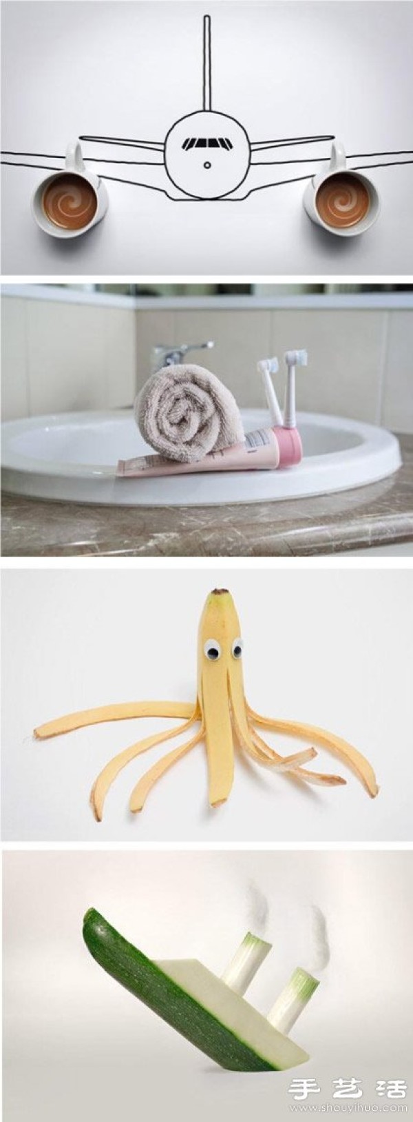 Lively and interesting creative works of DIY daily necessities