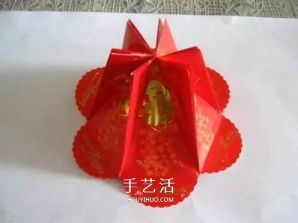 How to make red envelopes How to make New Year lanterns with red envelopes by hand